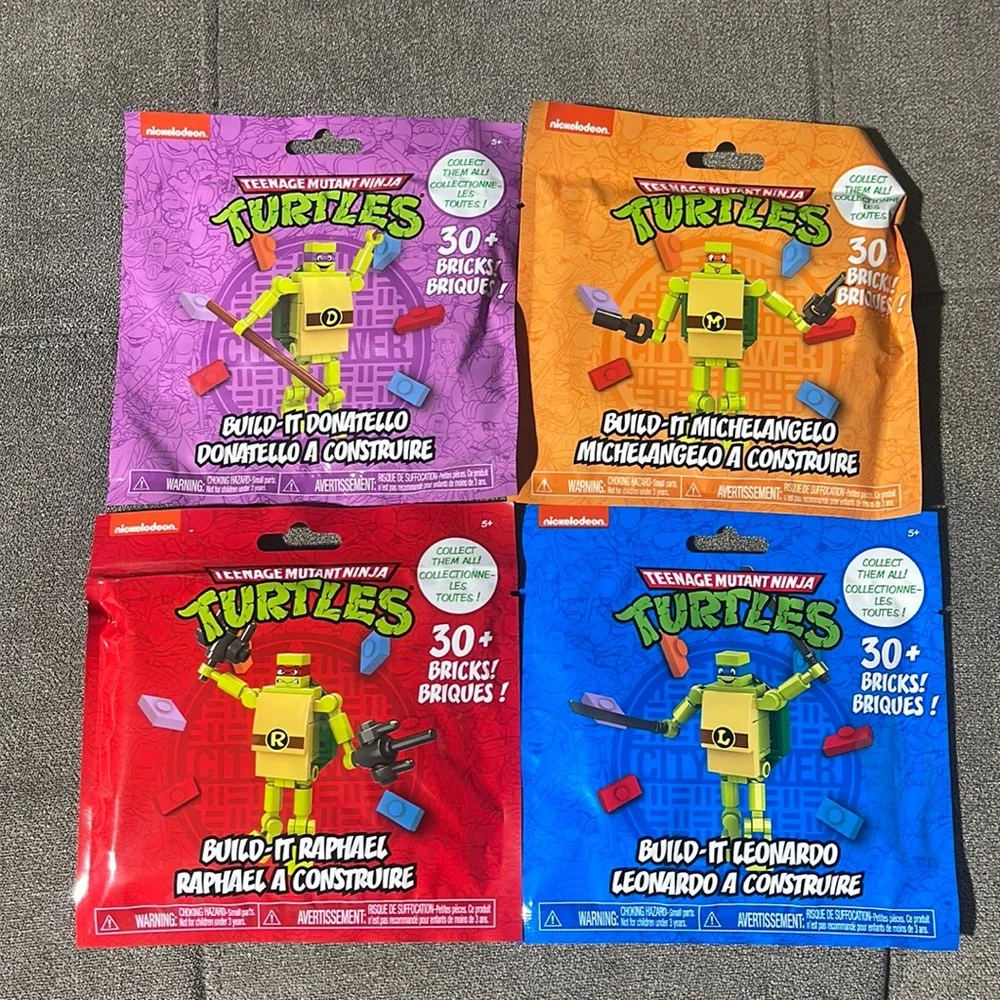🐢🐢 TMNT Build It mini Figures🐢🐢
